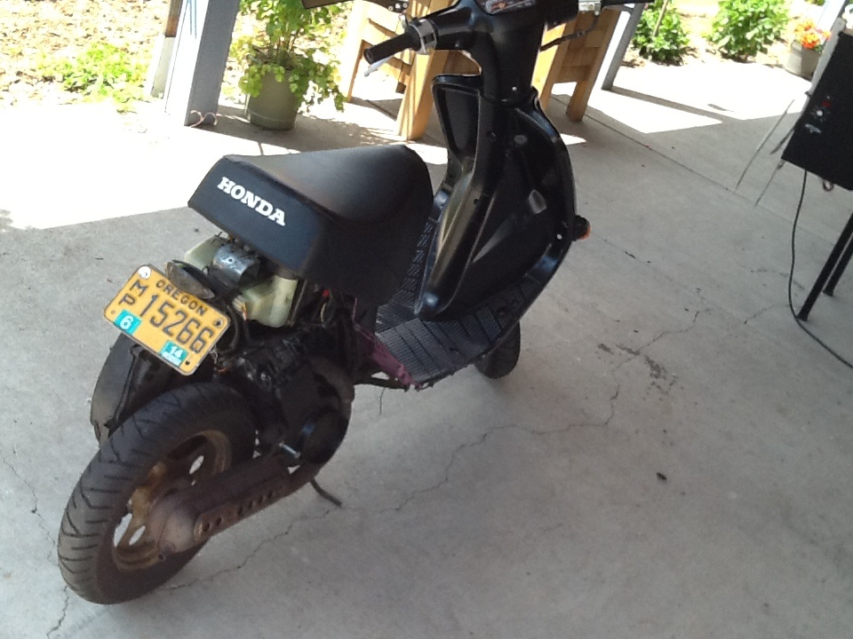 New rear seat