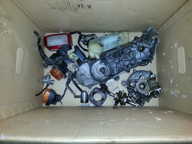 spree all the parts + frame