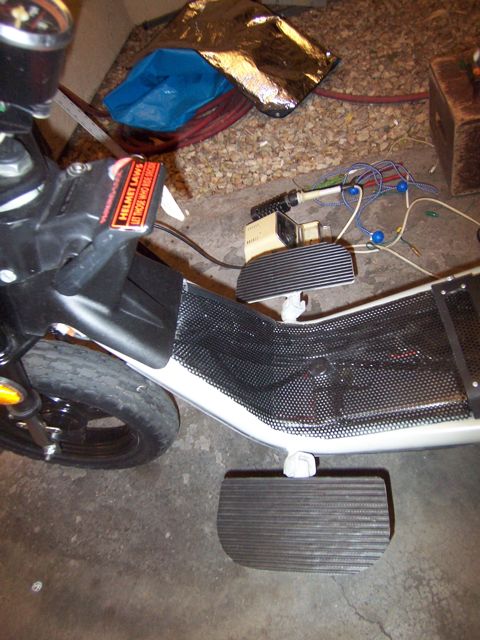 not the best photo but it dosen't look that bad also the skid plate on bot.