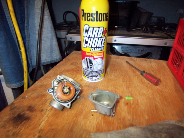 First of 3 carb cleans