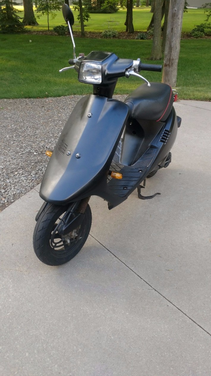 After with new paint and turn signals