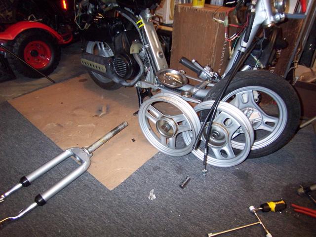 I wish  I had known the forks have a bunch of ball bearings that fall out when you remove the forks . I found a few of them when I tripped . I dont think they are that important and really dont do that much  so maybe I will just leave them out ?