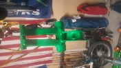 Honda elite motor mount mod. Cut it up to fit my spree.