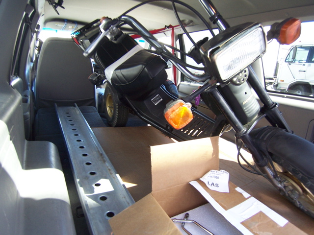 Fit in the back of a SUV