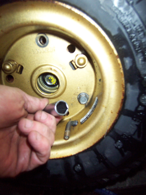 The Craftsman  socket split  (yes they gave me a new one )