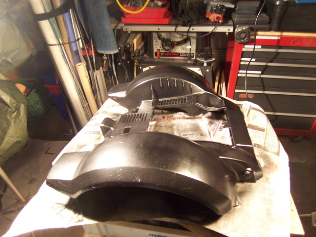 done with the fender .