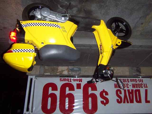 The number is correct but the bike is upside-down