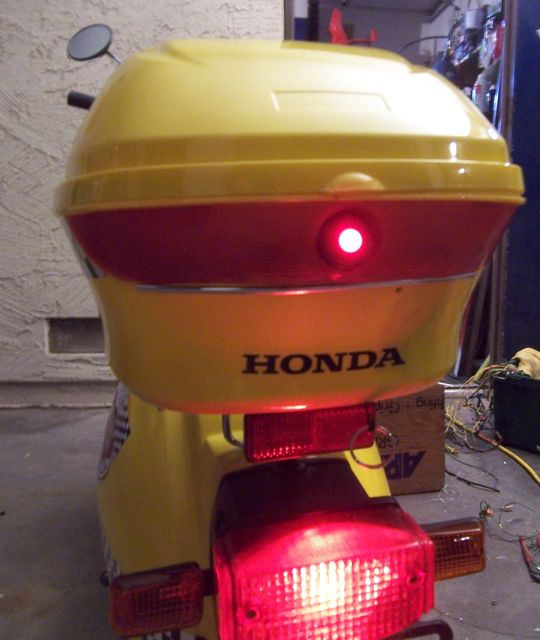 center driving light