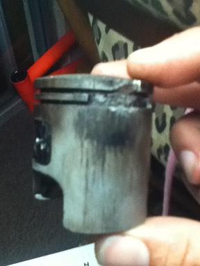 THIS IS HOW THE STOCK ENGINE FAILED.  It was the way I got it.