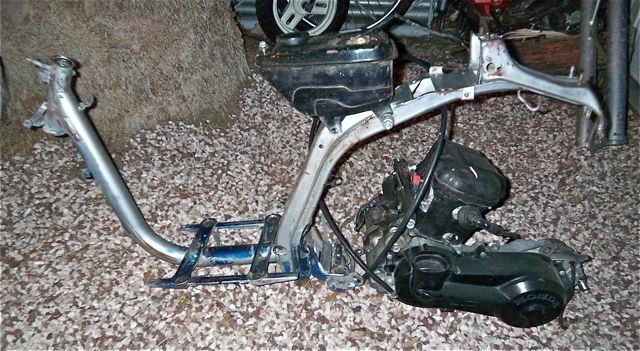 Spree frame w/elite 80 engine This is where your mount idea might or might not work  ?