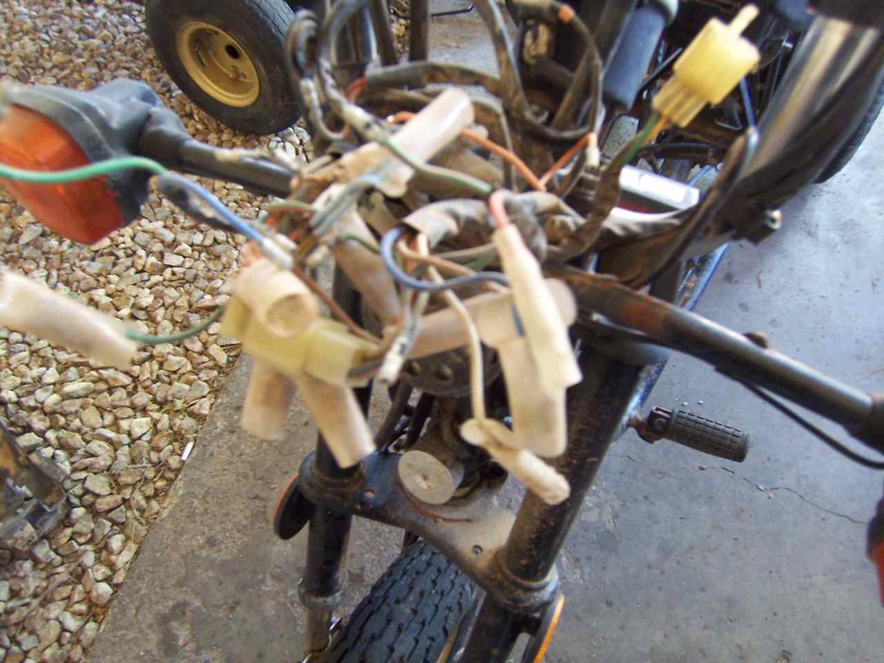 just think of one  wire at a time