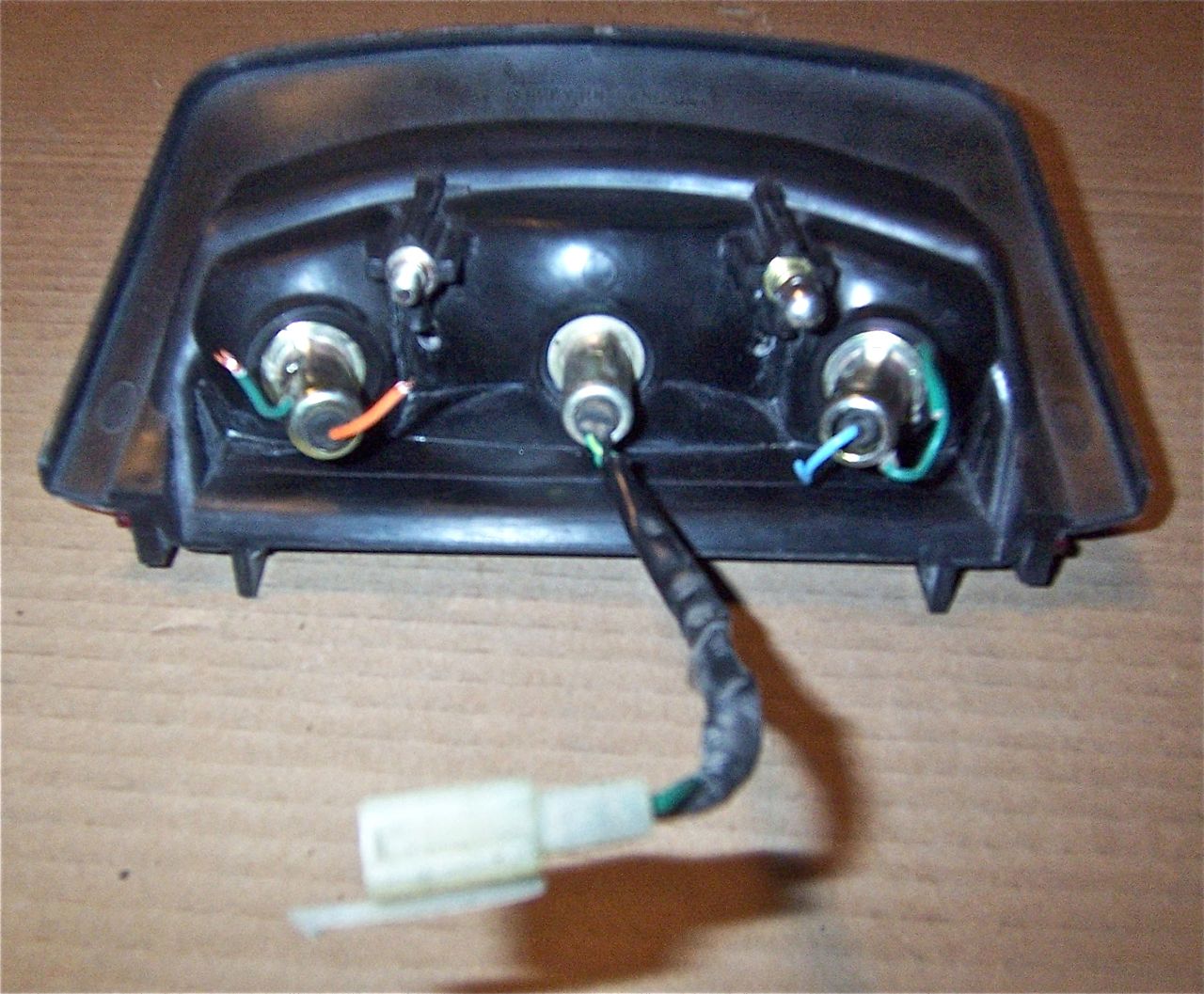 Rear of Tail light w/ turn signal bases