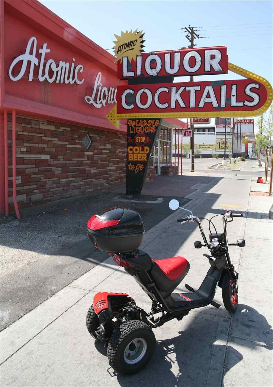 Liquor in the front Poker in the rear .