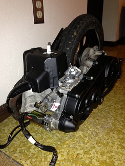 She's all labeled, painted with matte heat-resistant paint and ready to go!